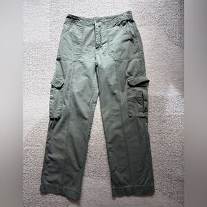 Abercrombie & Fitch Cargo Pants - Olive Green
